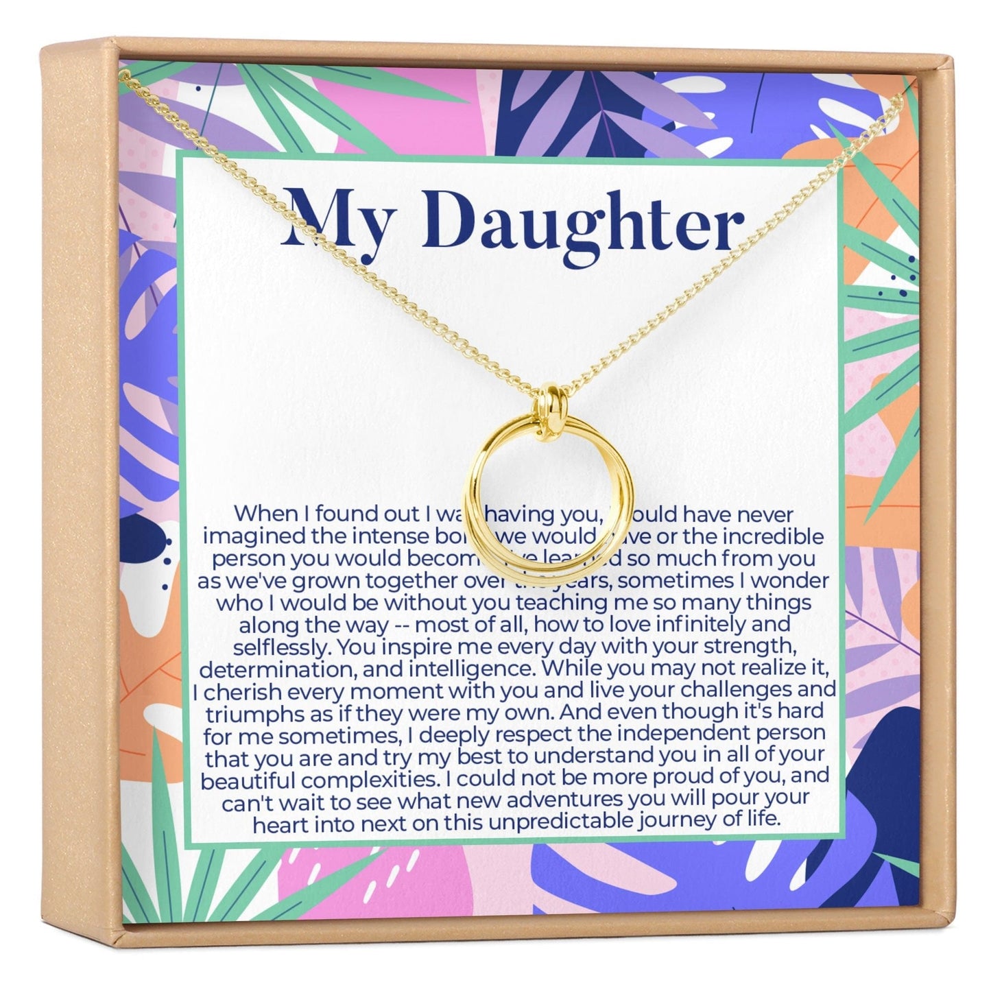 Daughter Necklace, Multiple Styles Necklace