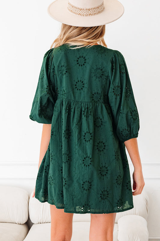Beth Sleeve Swing Mini Dress