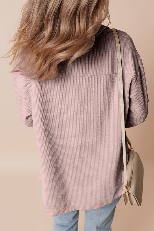 Eleanor Corduroy Flap Up Shacket