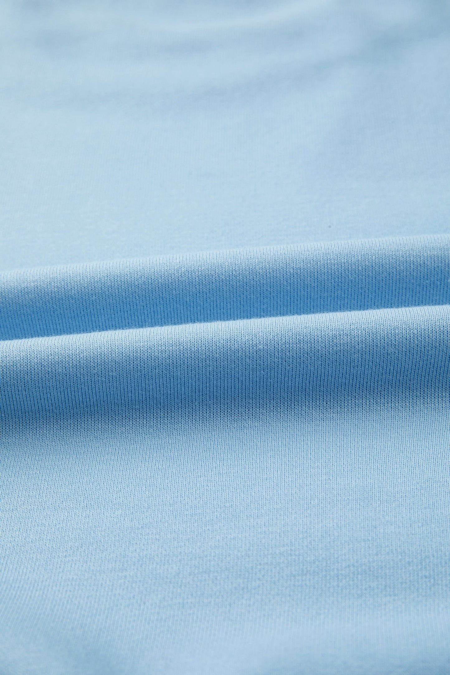 Solid Tee & Wide Leg Raw Hem Pants Set