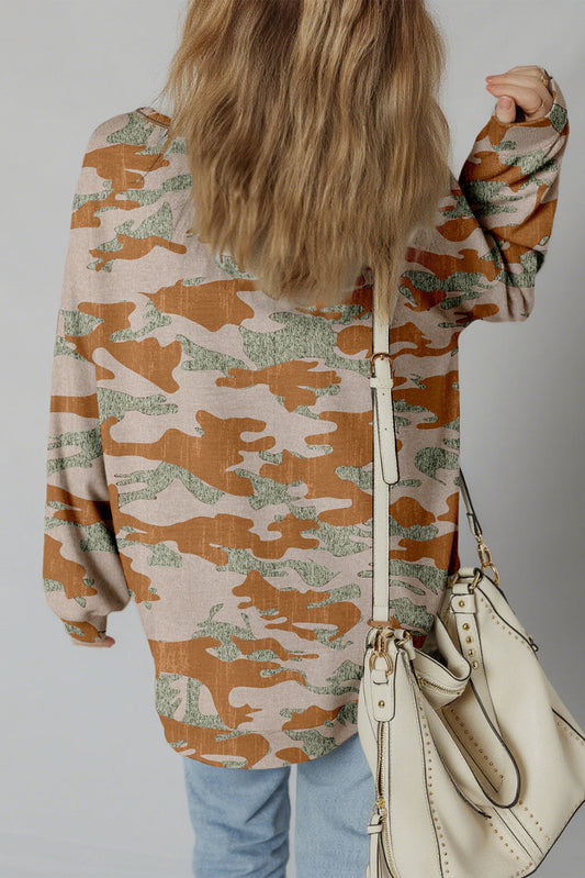 Elliot Patchwork Drop Shoulder Sweatshirt