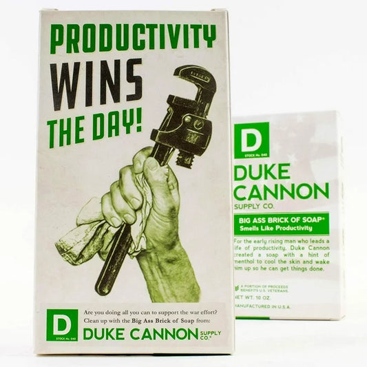 Duke Cannon WWII Era Big Brick of Soap for Men - Productivity, 10oz.