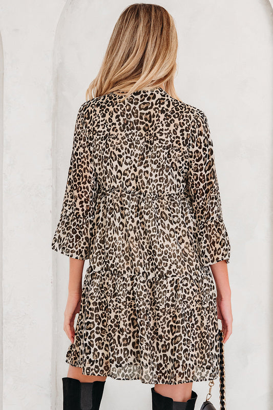 Gwenhara 4 Sleeve Swing Dress