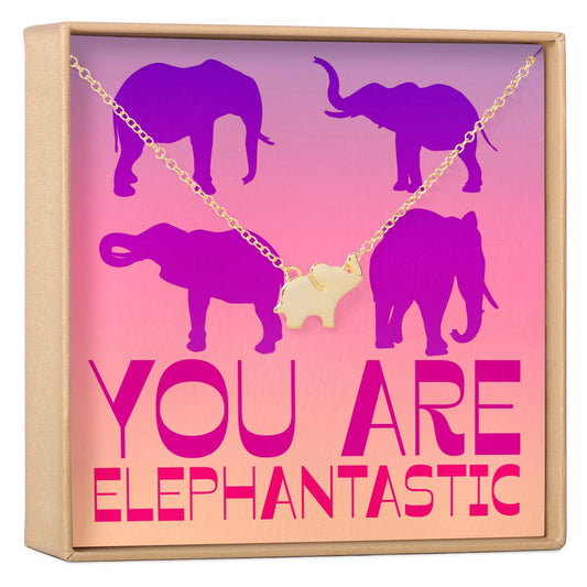 Elephant Lover Elephant Pendant Necklace