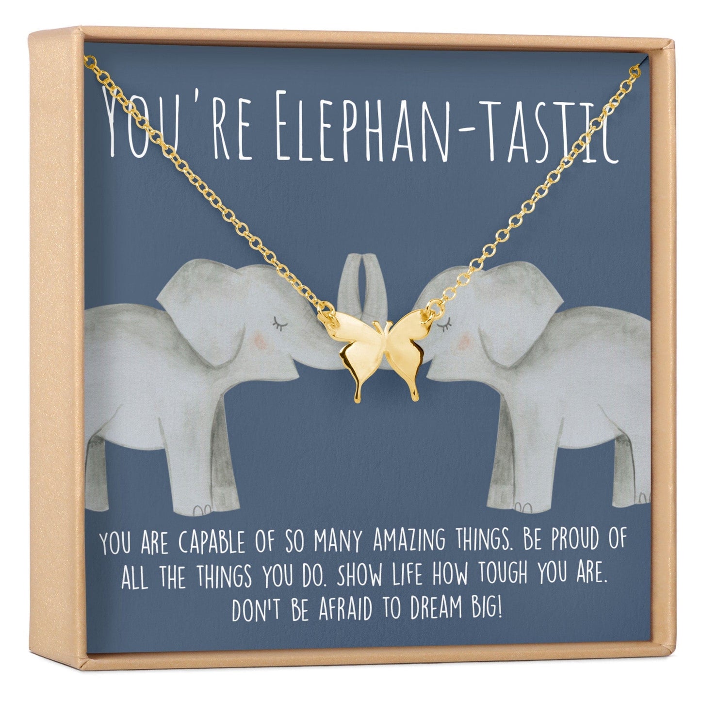 Elephant Lover Necklace, Multiple Styles