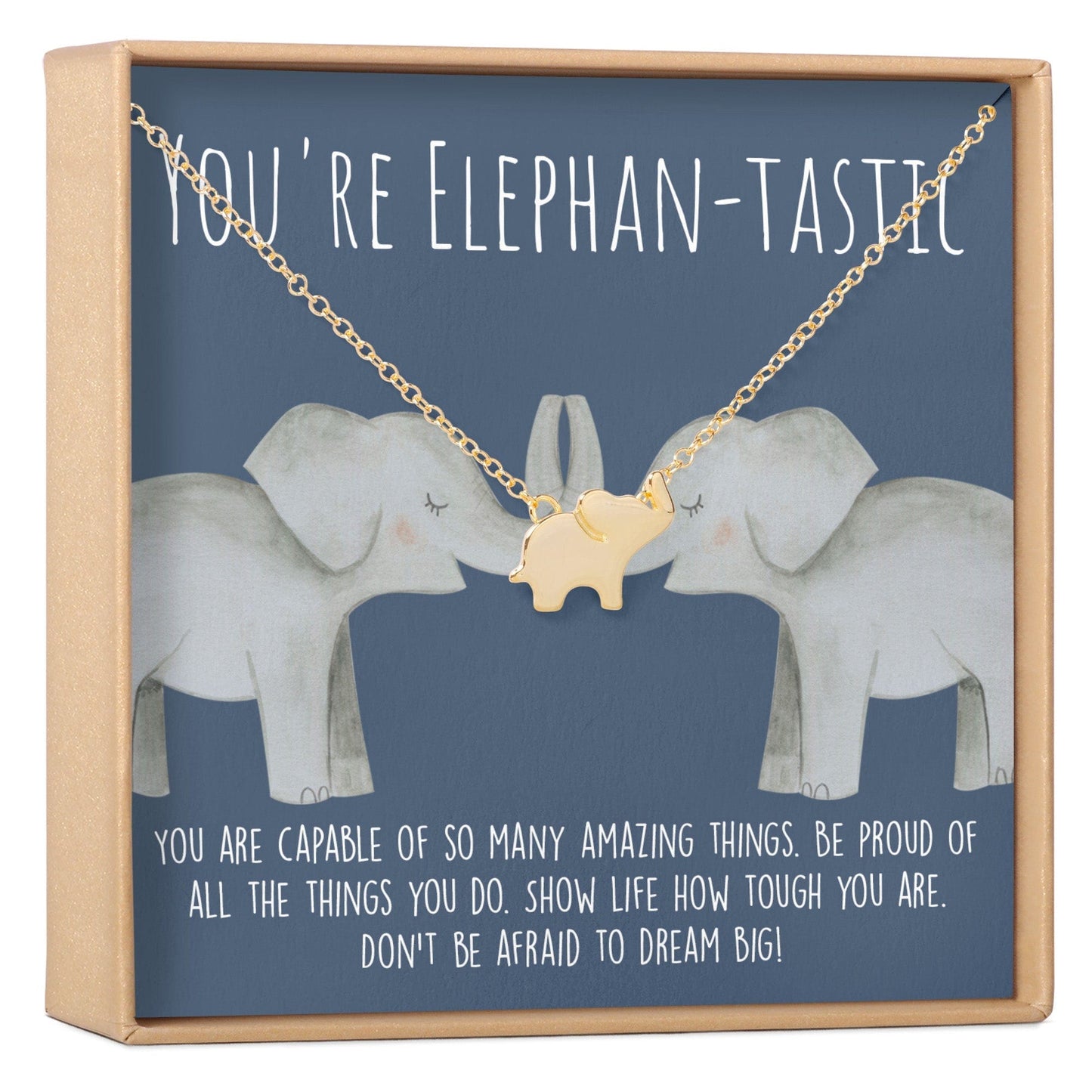Elephant Lover Necklace, Multiple Styles