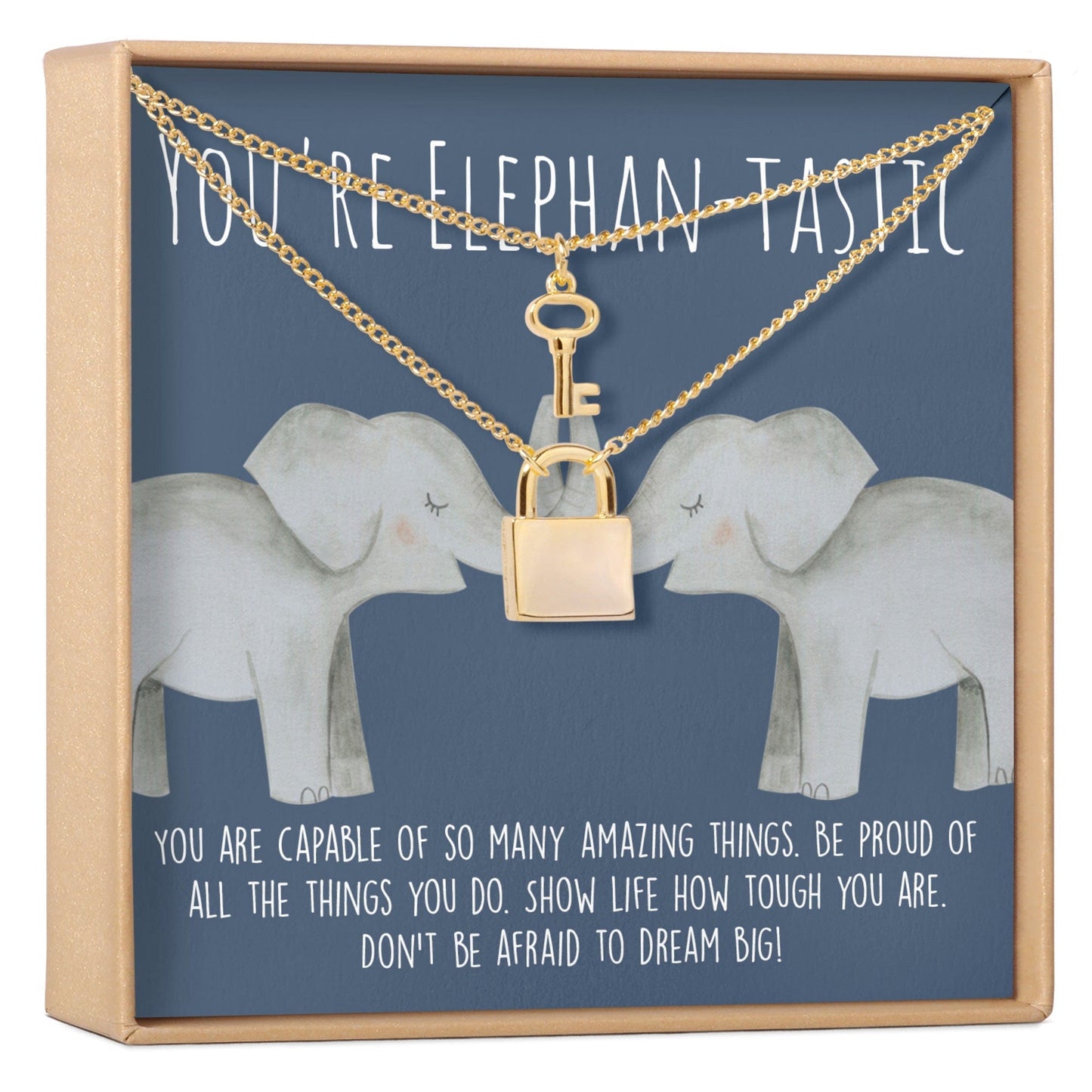 Elephant Lover Necklace, Multiple Styles