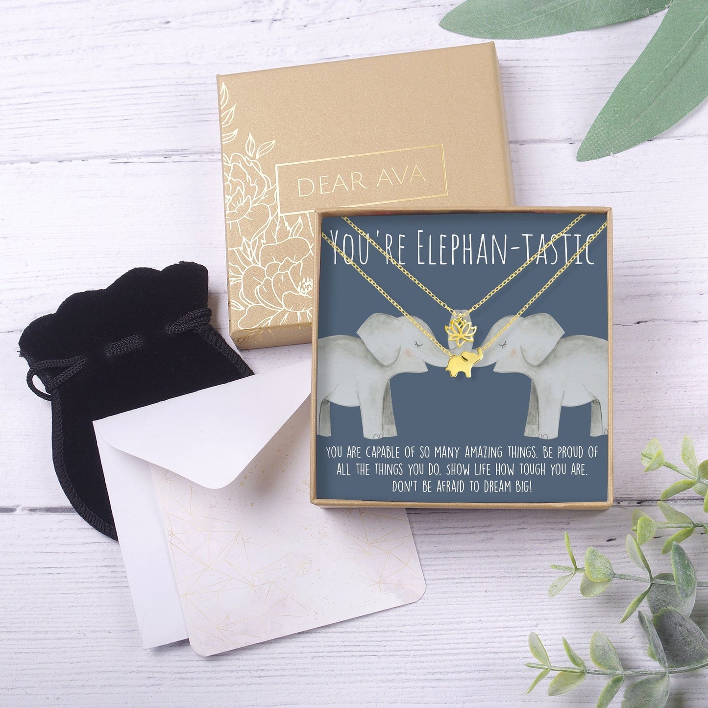 Elephant Lover Necklace, Multiple Styles