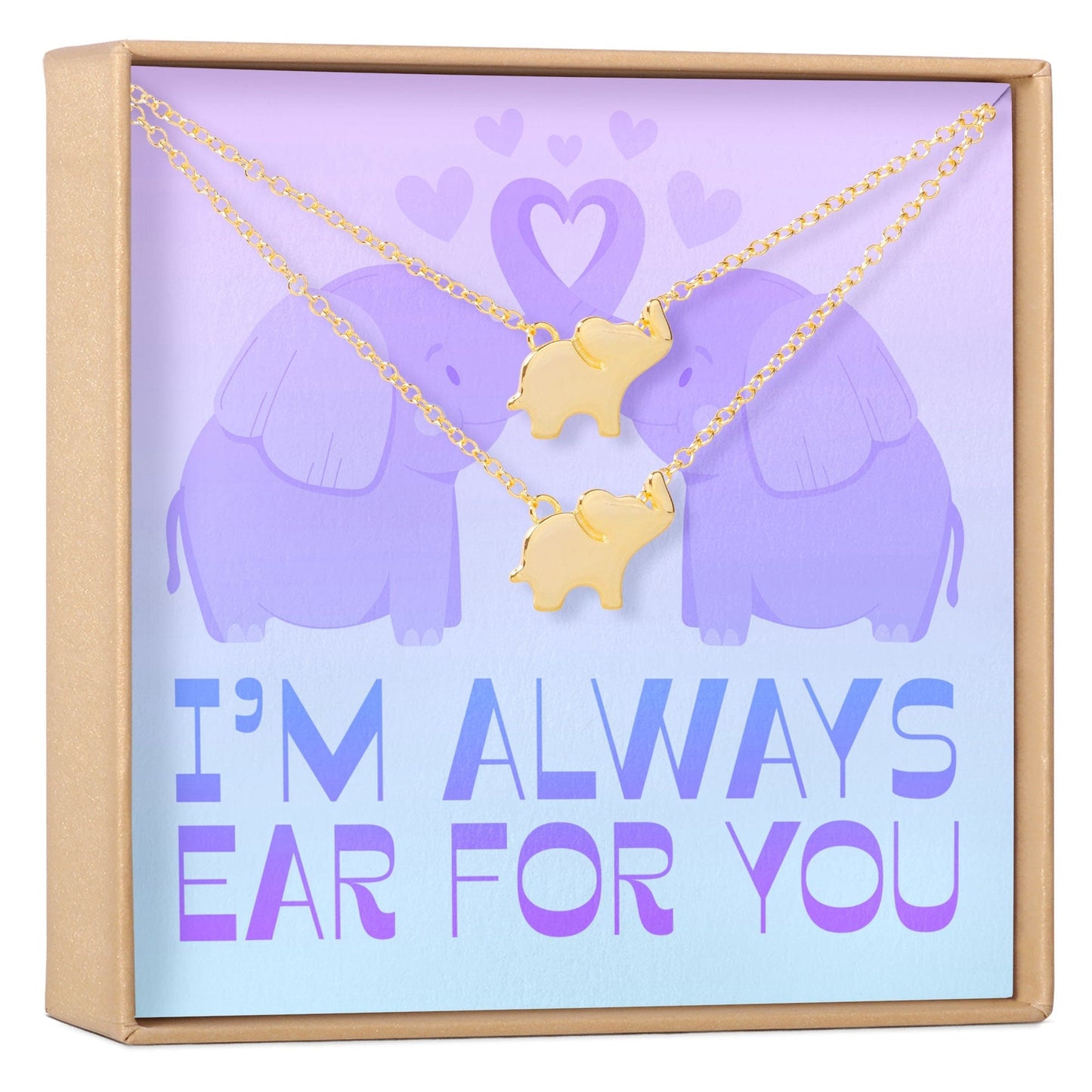 Elephant Lover Necklace Set