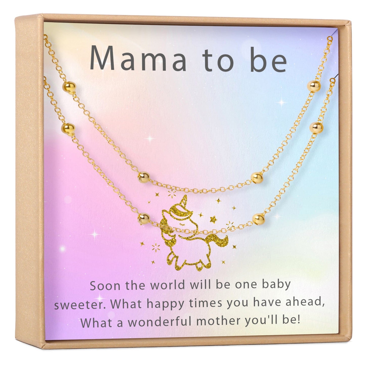 Expecting Mom Gift Bracelet