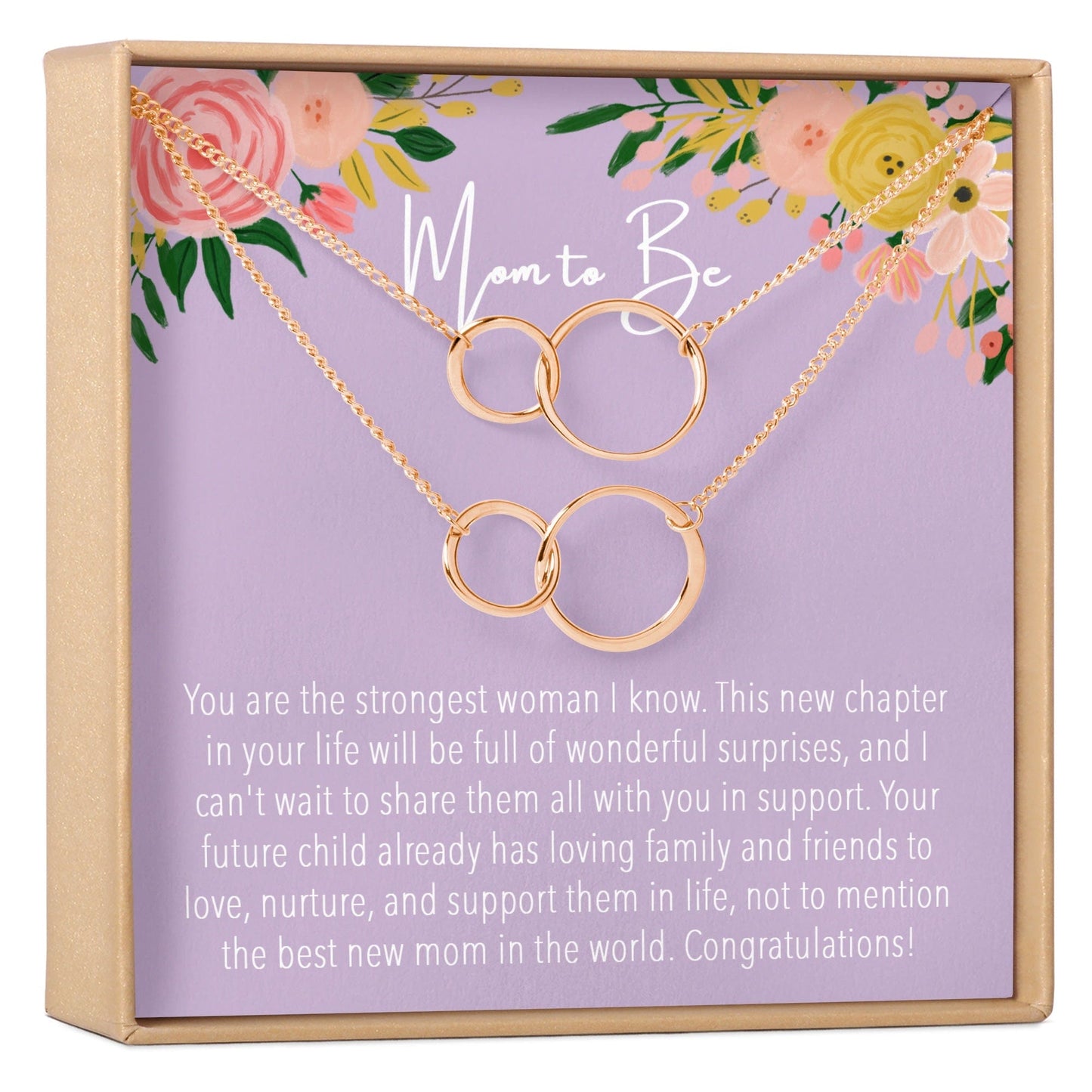 Expecting Mom Necklace, Multiple Styles
