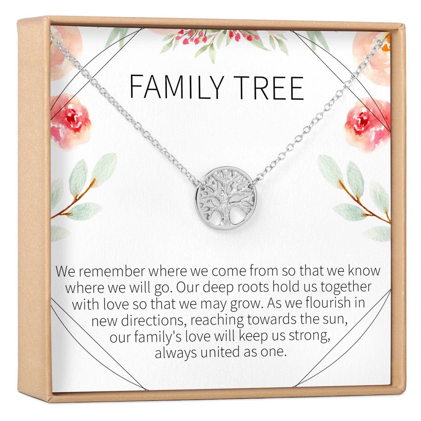 Family Tree Necklace Gift