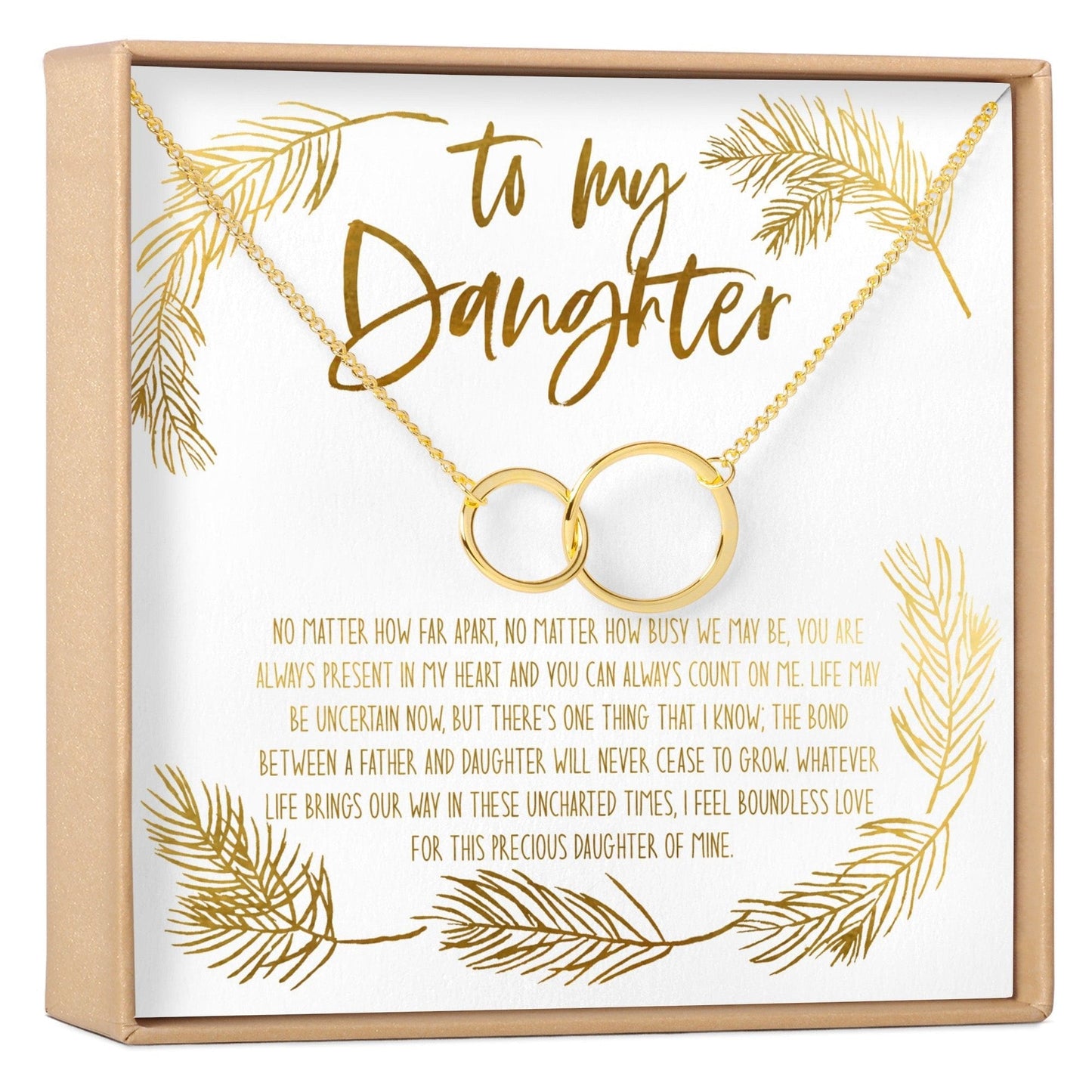 Father & Daughter Necklace, Multiple Styles