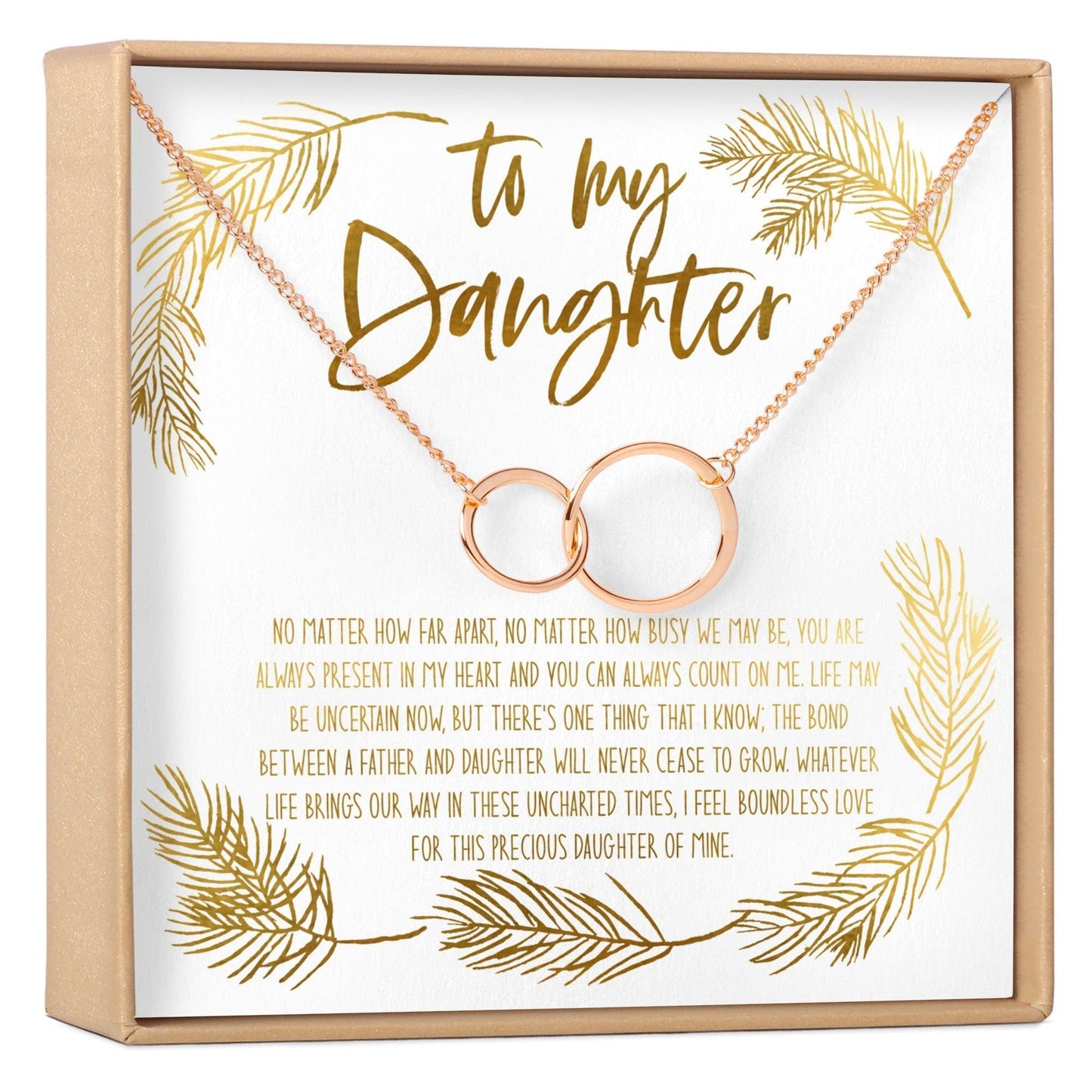Father & Daughter Necklace, Multiple Styles