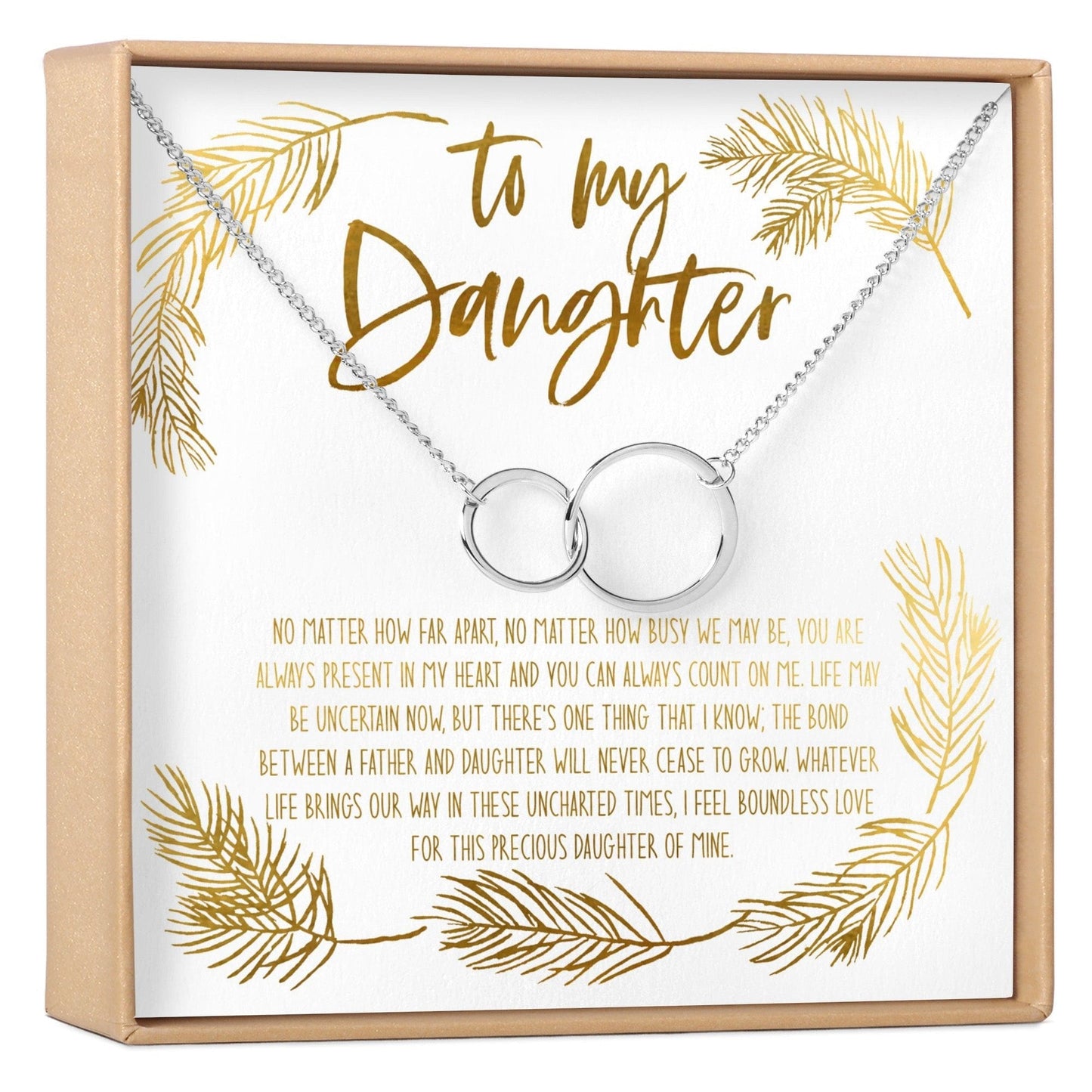Father & Daughter Necklace, Multiple Styles