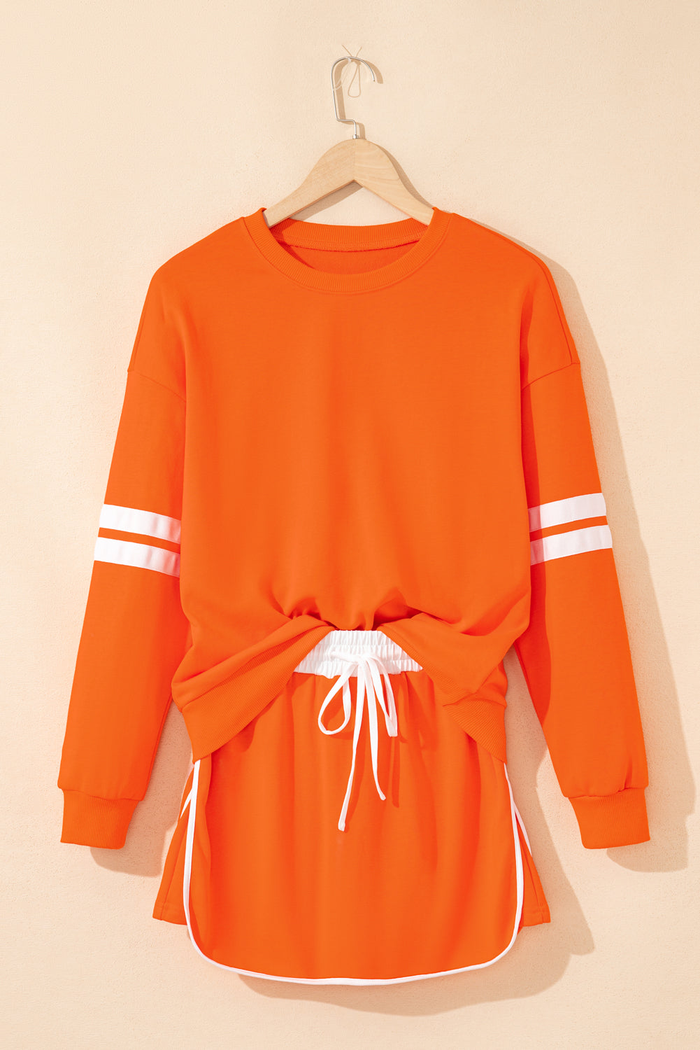 Sophia Shoulder Pullover Mini Skirt