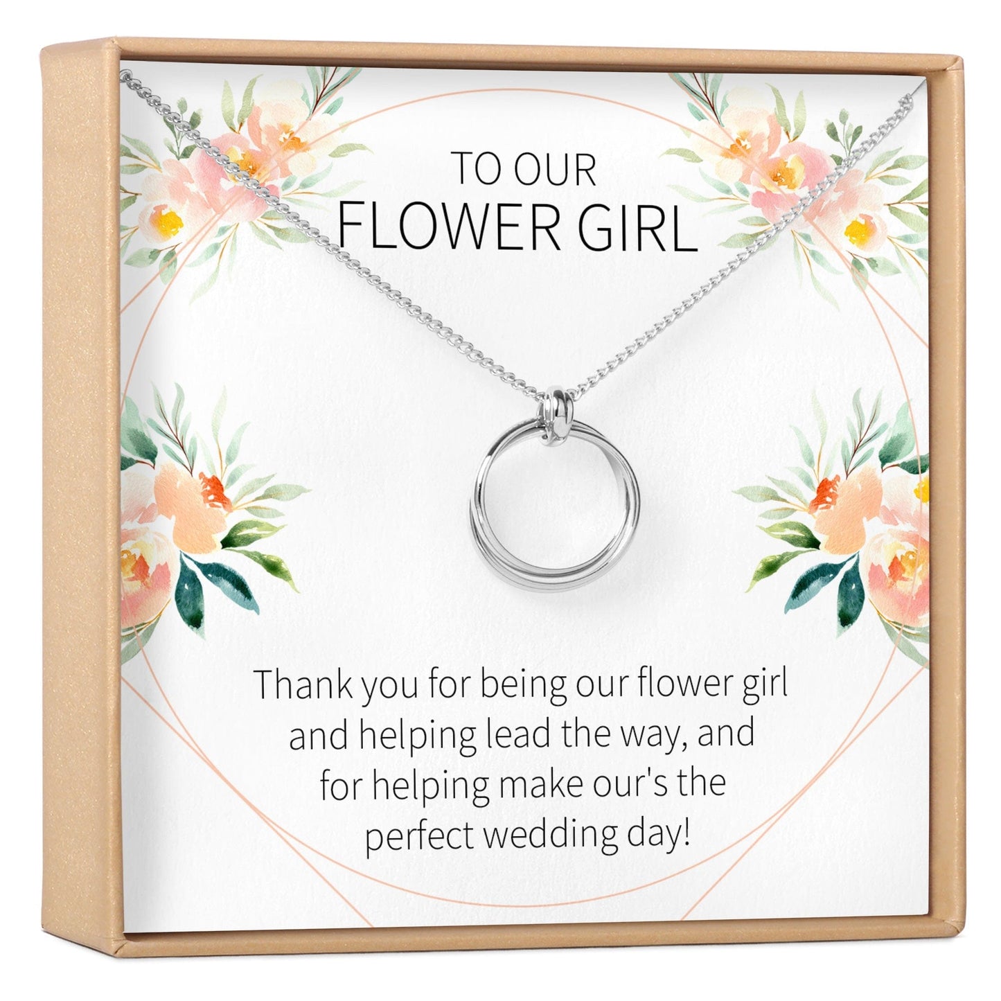 Flower Girl Necklace, Multiple Styles