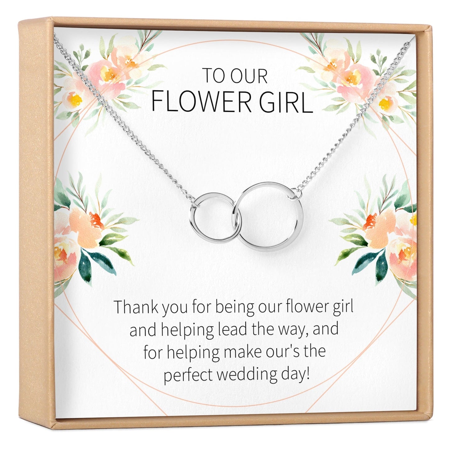 Flower Girl Necklace, Multiple Styles