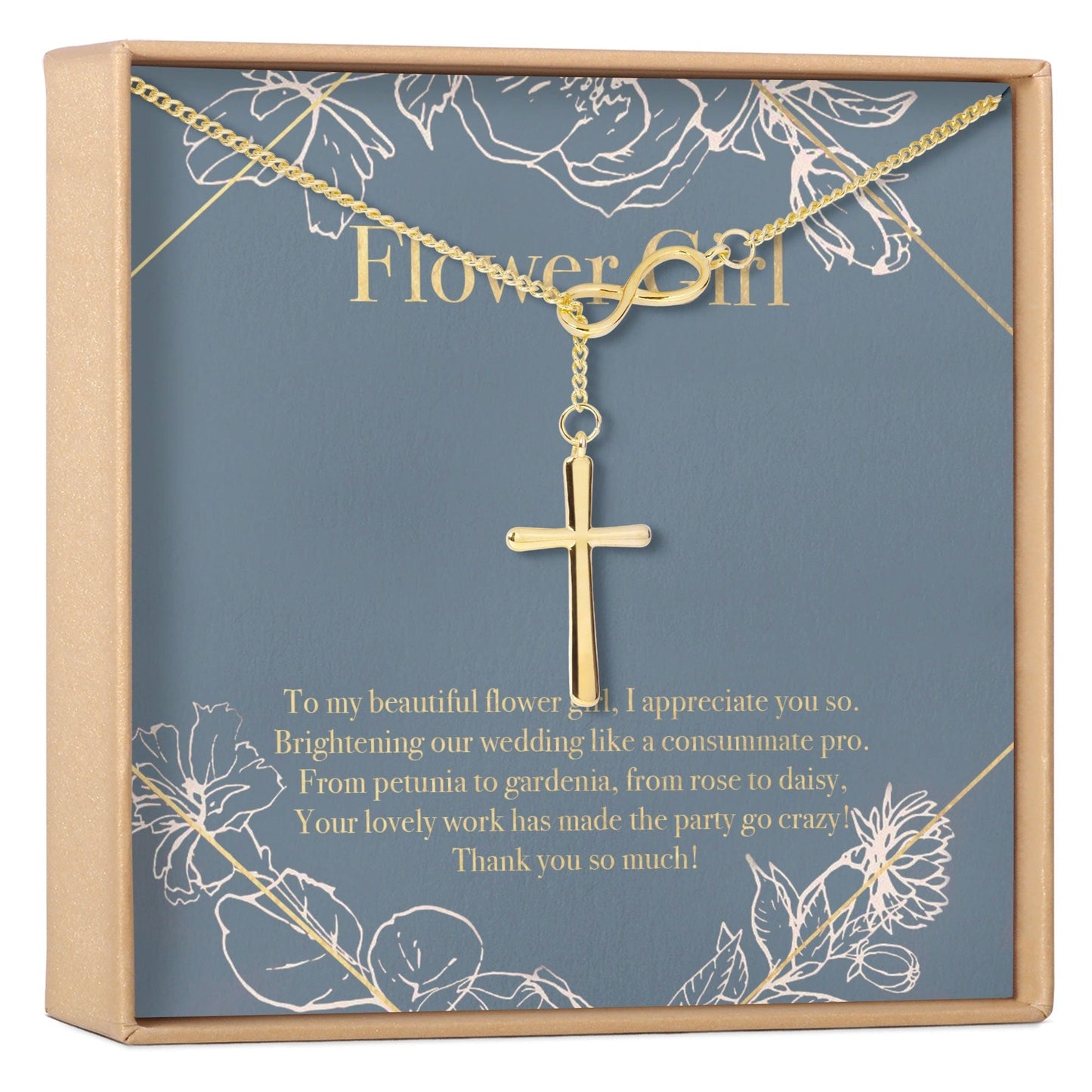 Flower Girl Necklace, Multiple Styles
