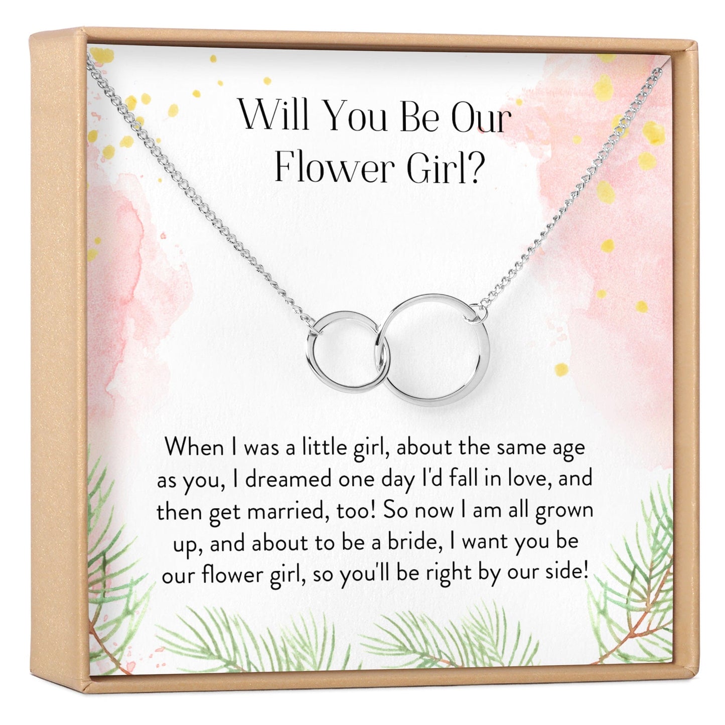 Flower Girl Necklace, Multiple Styles