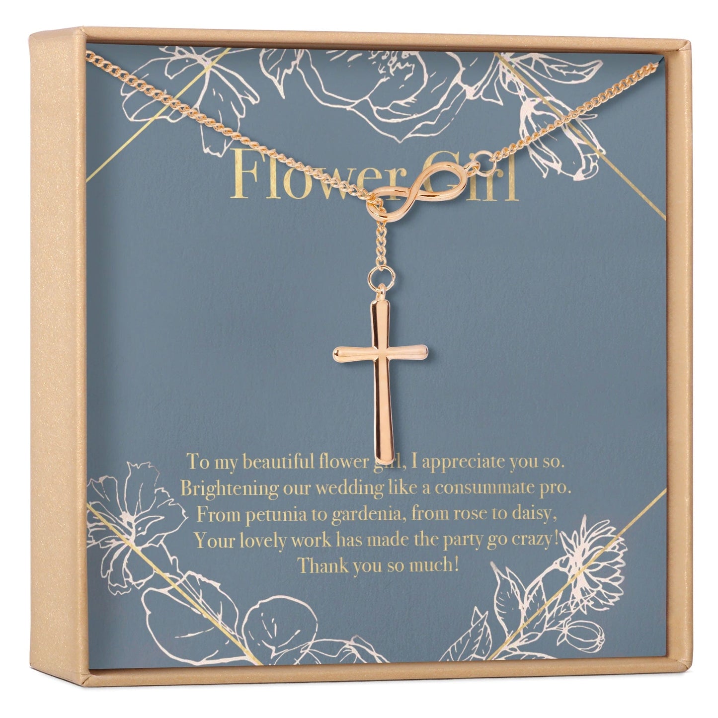 Flower Girl Necklace, Multiple Styles