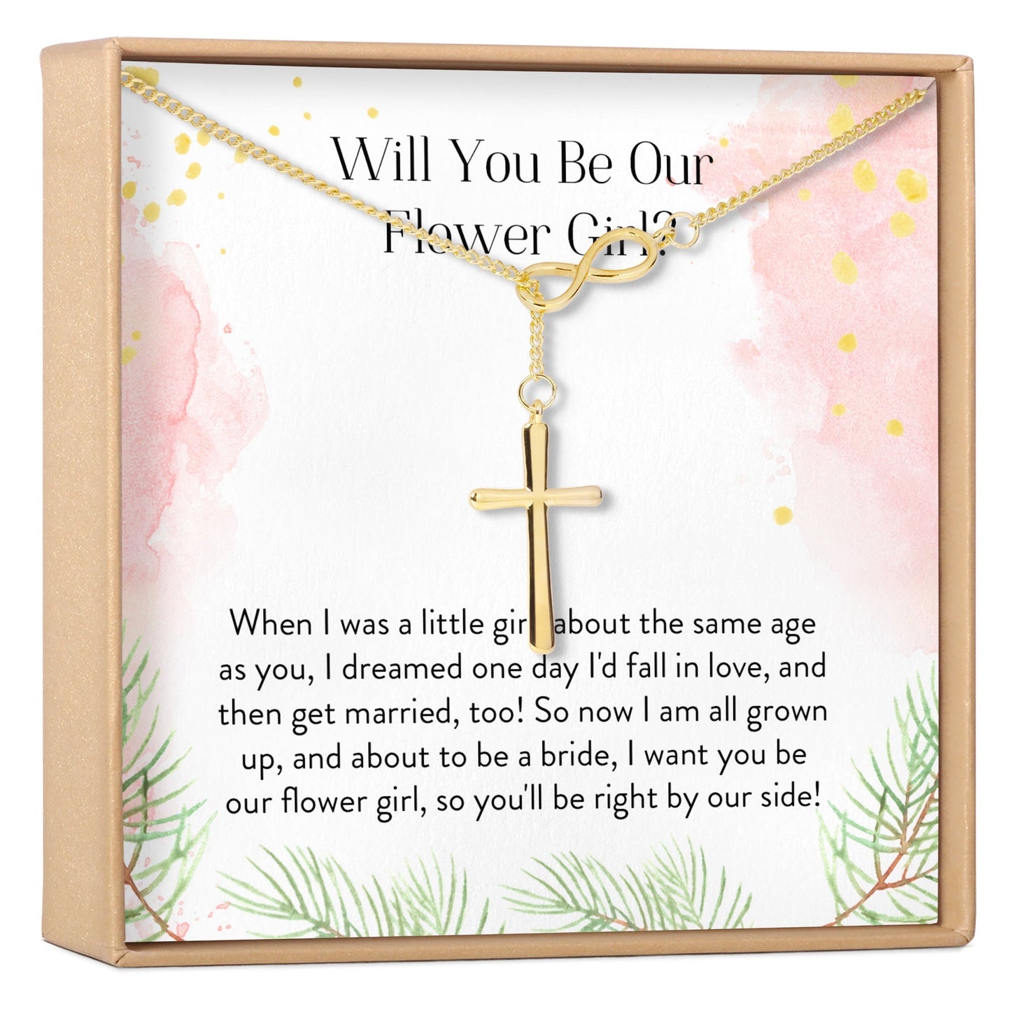 Flower Girl Necklace, Multiple Styles