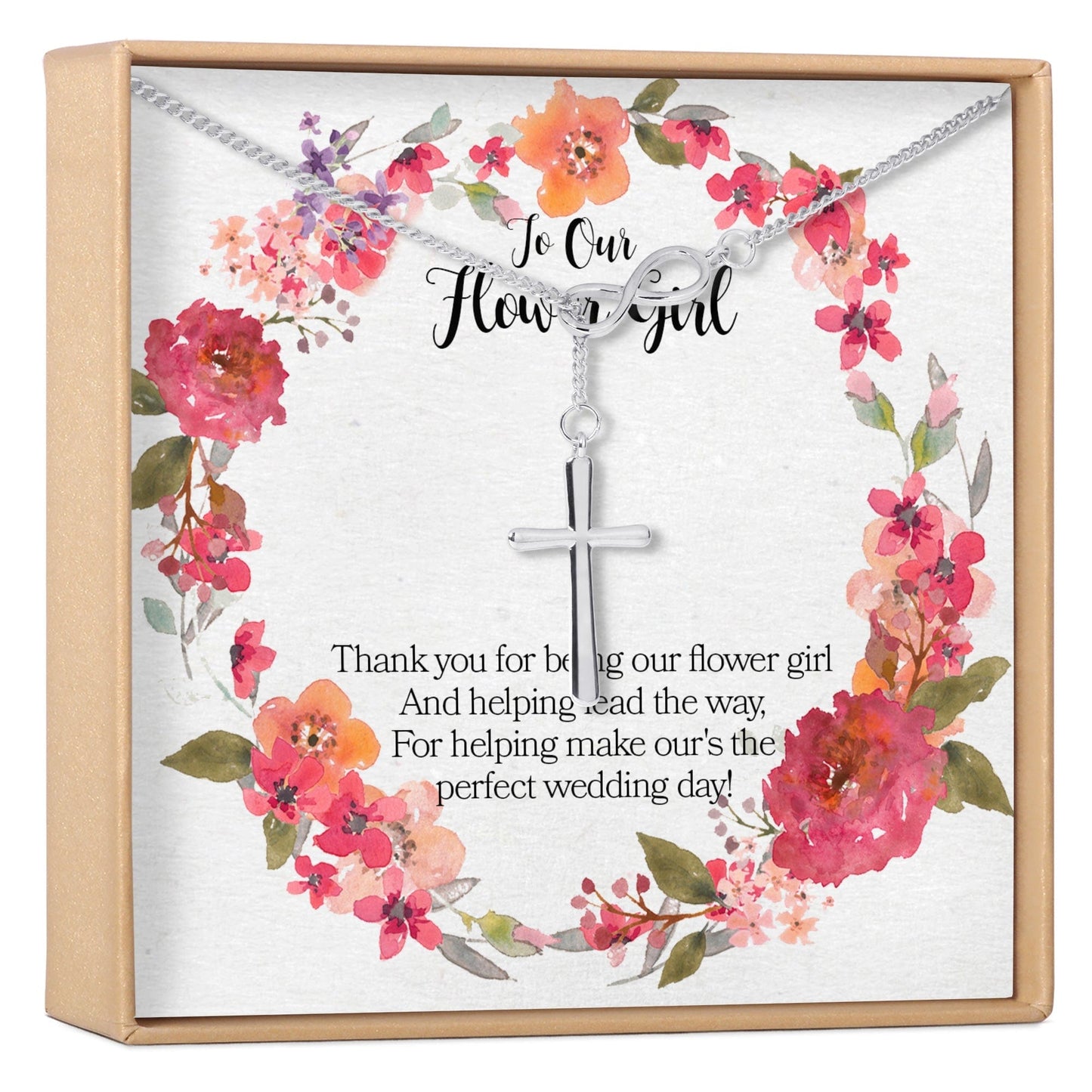 Flower Girl Necklace, Multiple Styles