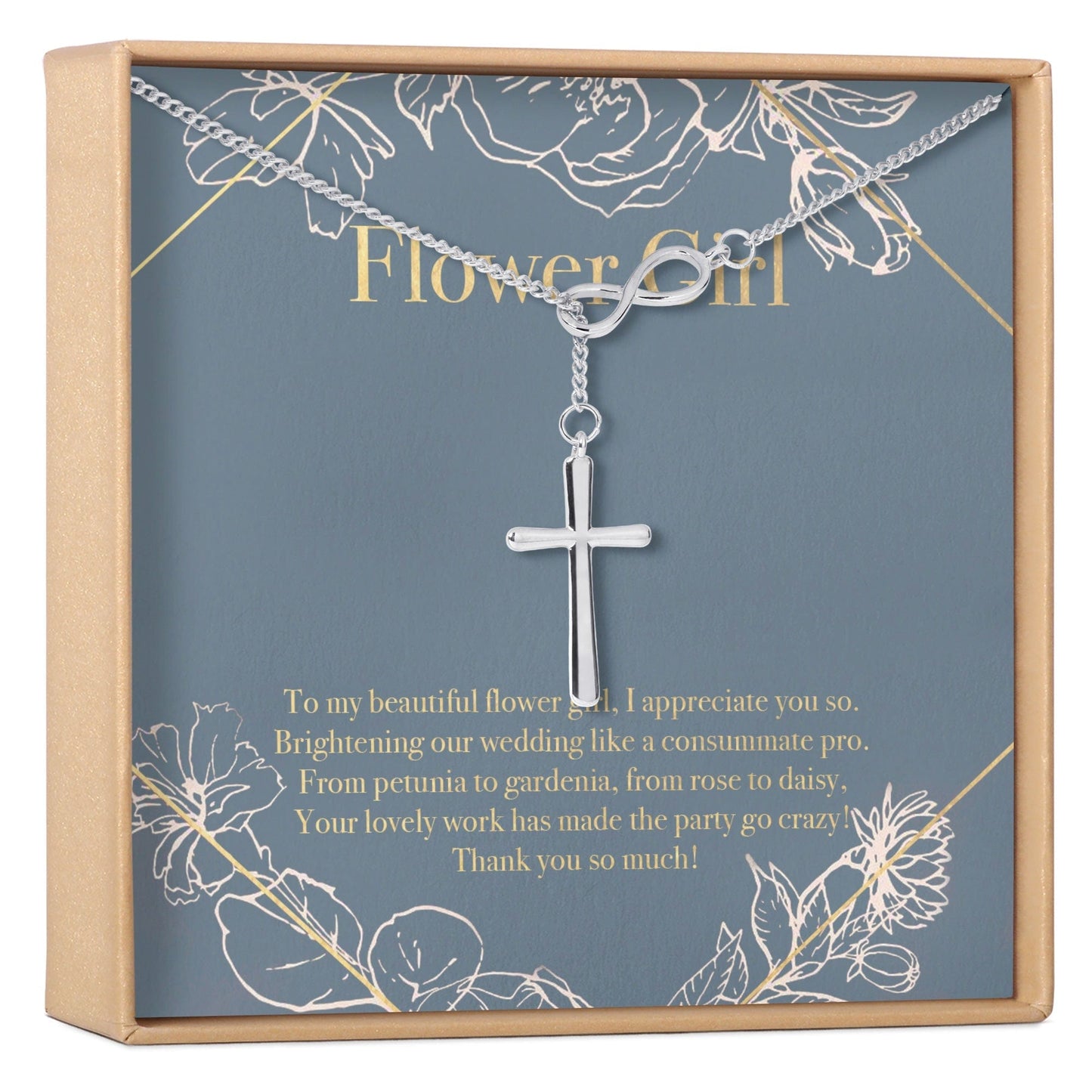 Flower Girl Necklace, Multiple Styles