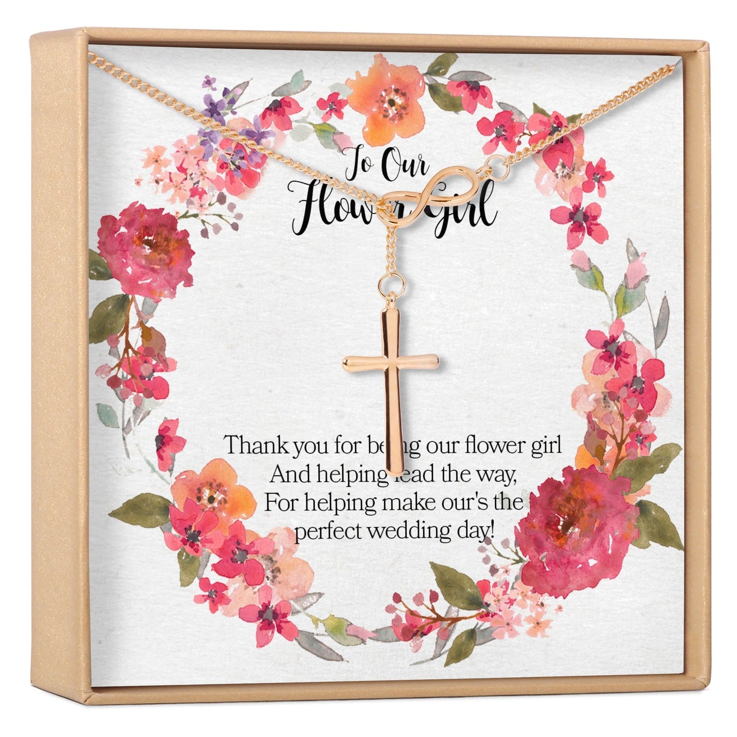 Flower Girl Necklace, Multiple Styles
