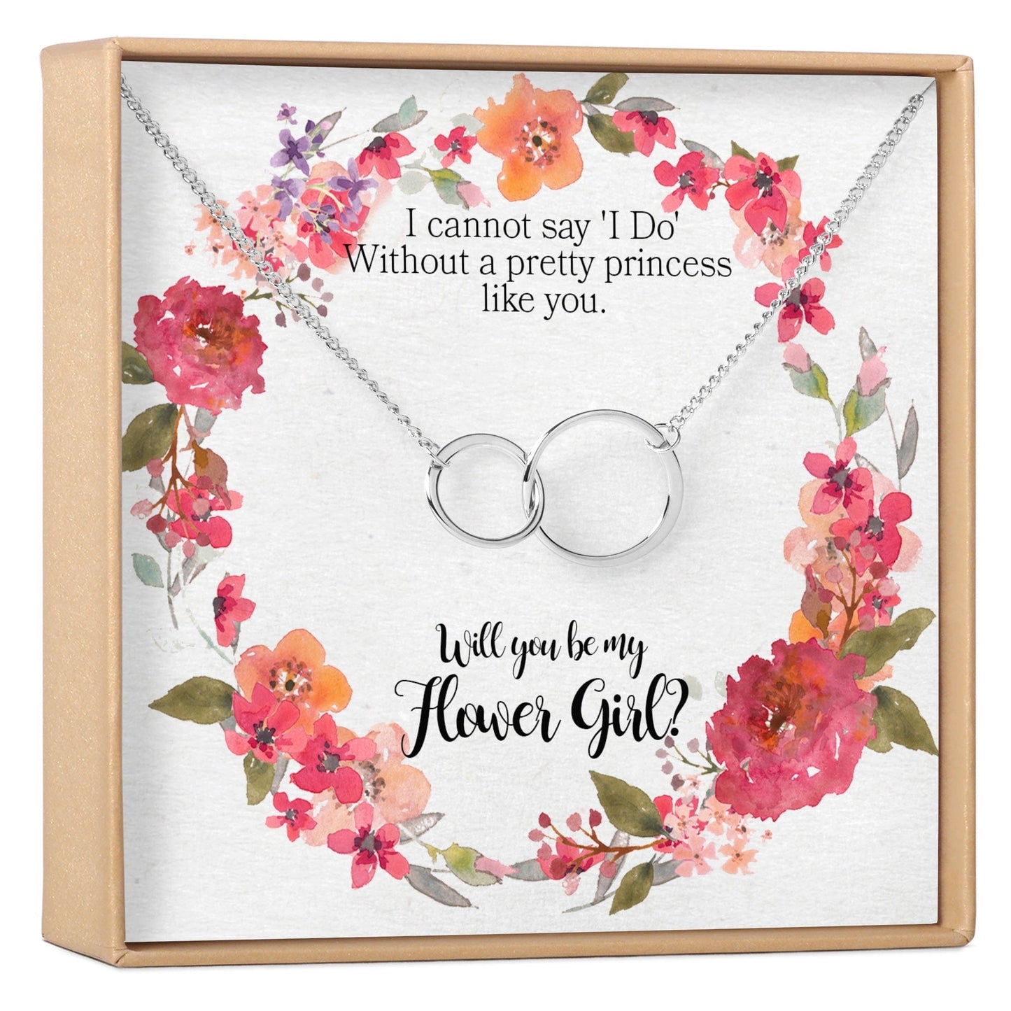 Flower Girl Necklace, Multiple Styles