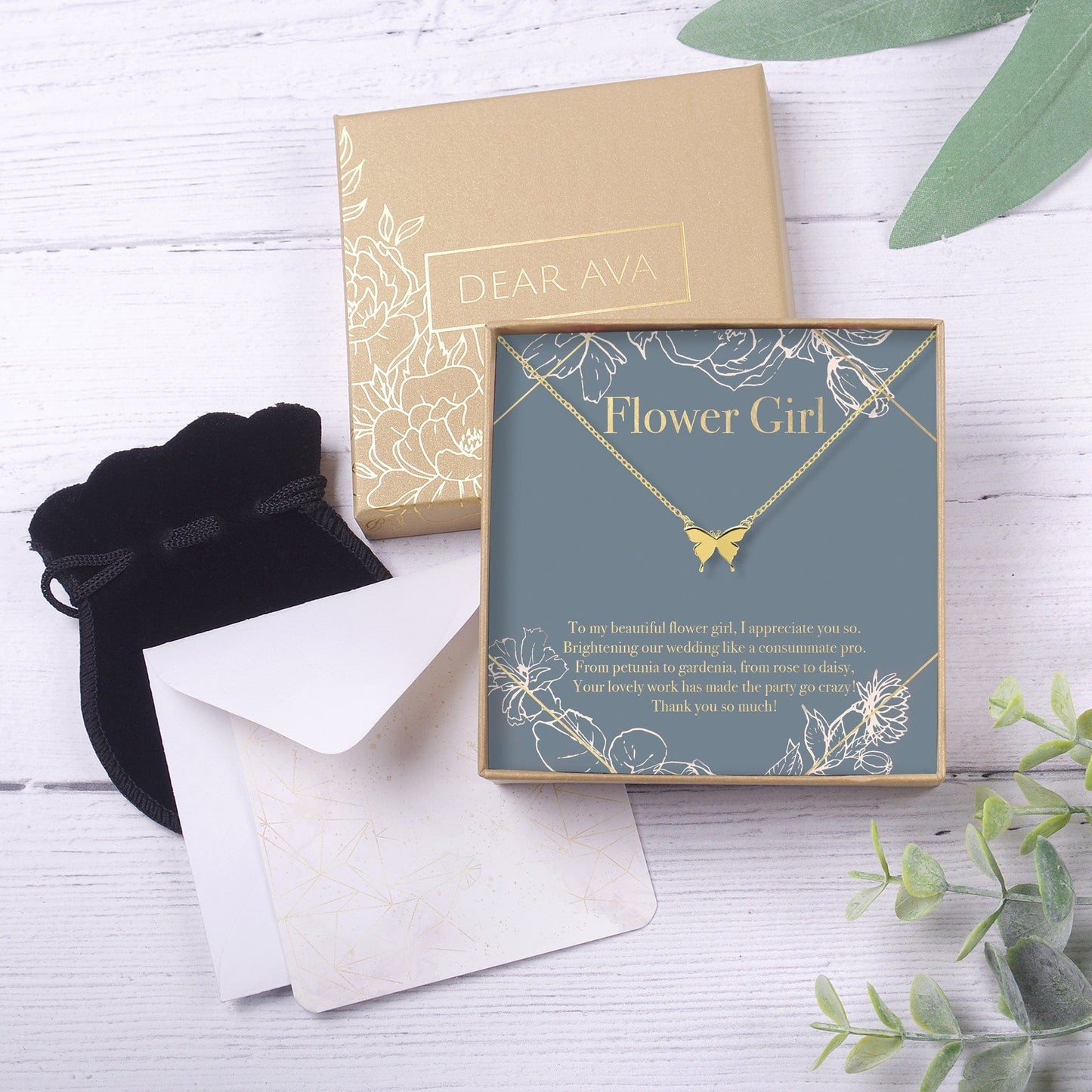Flower Girl Necklace, Multiple Styles