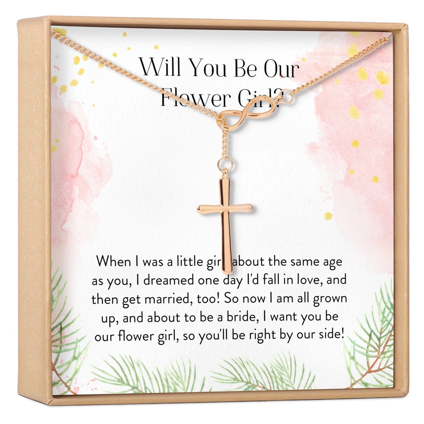 Flower Girl Necklace, Multiple Styles