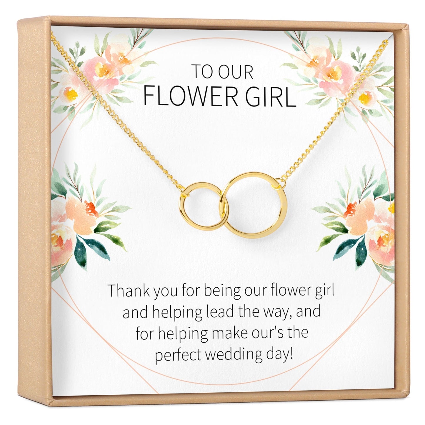 Flower Girl Necklace, Multiple Styles
