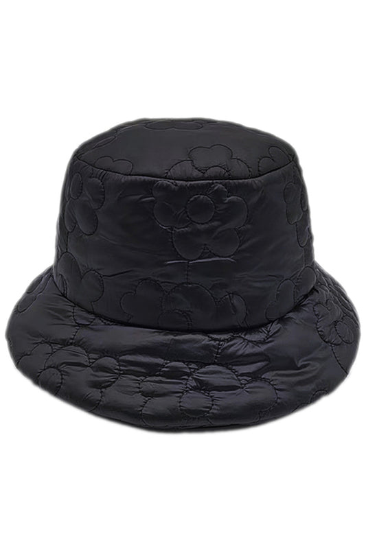 Flower Padded Bucket Hat