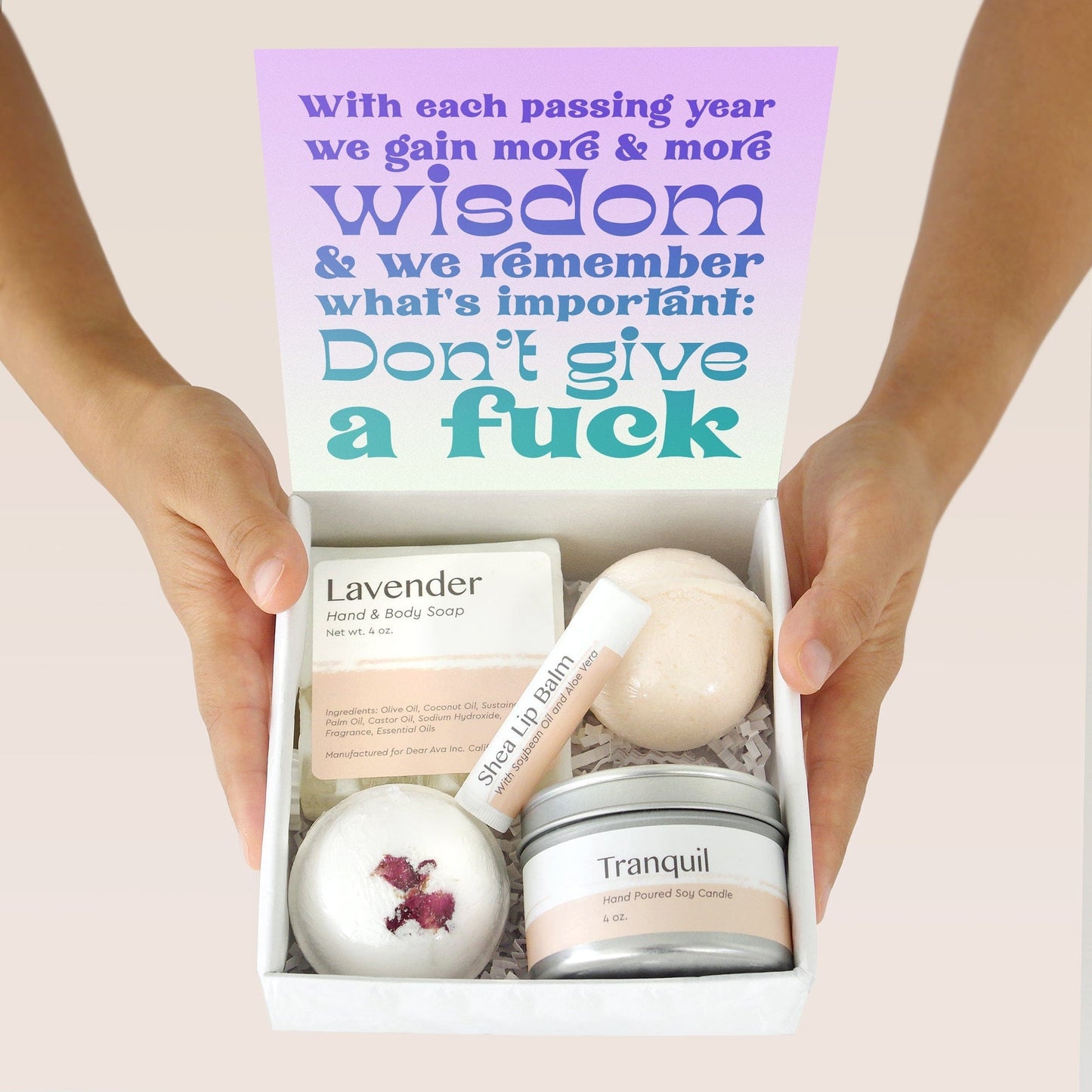 Funny Gift for Her Spa Gift Box