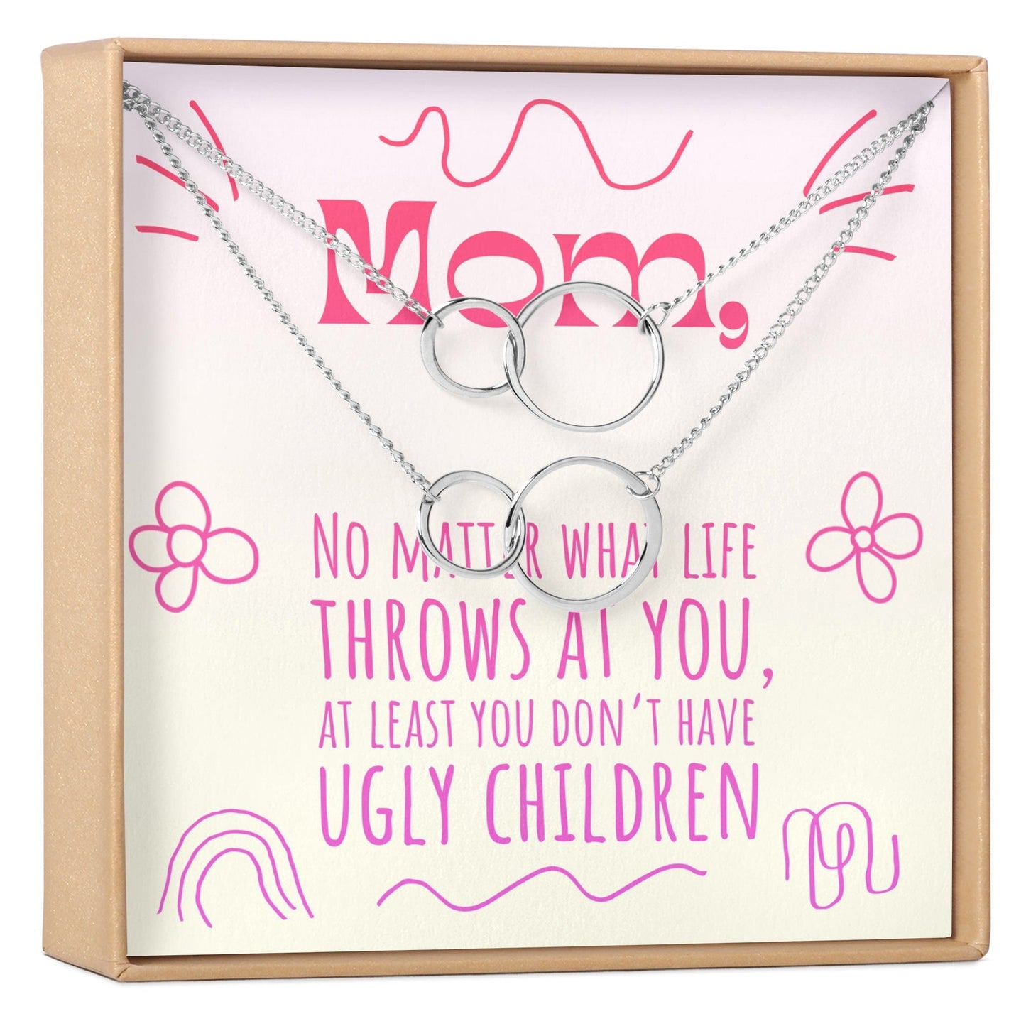 Funny Mom Necklace, Multiple Styles