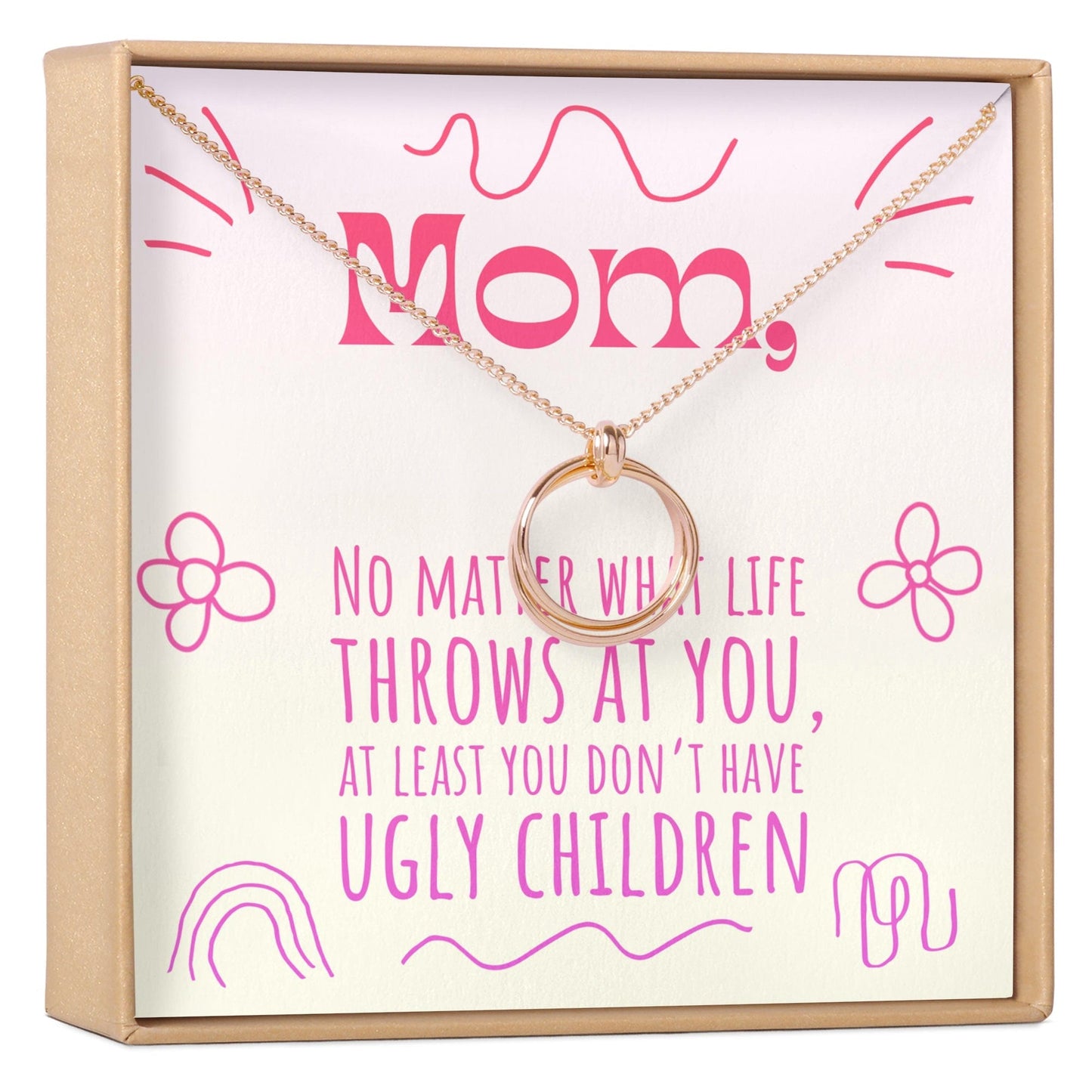 Funny Mom Necklace, Multiple Styles