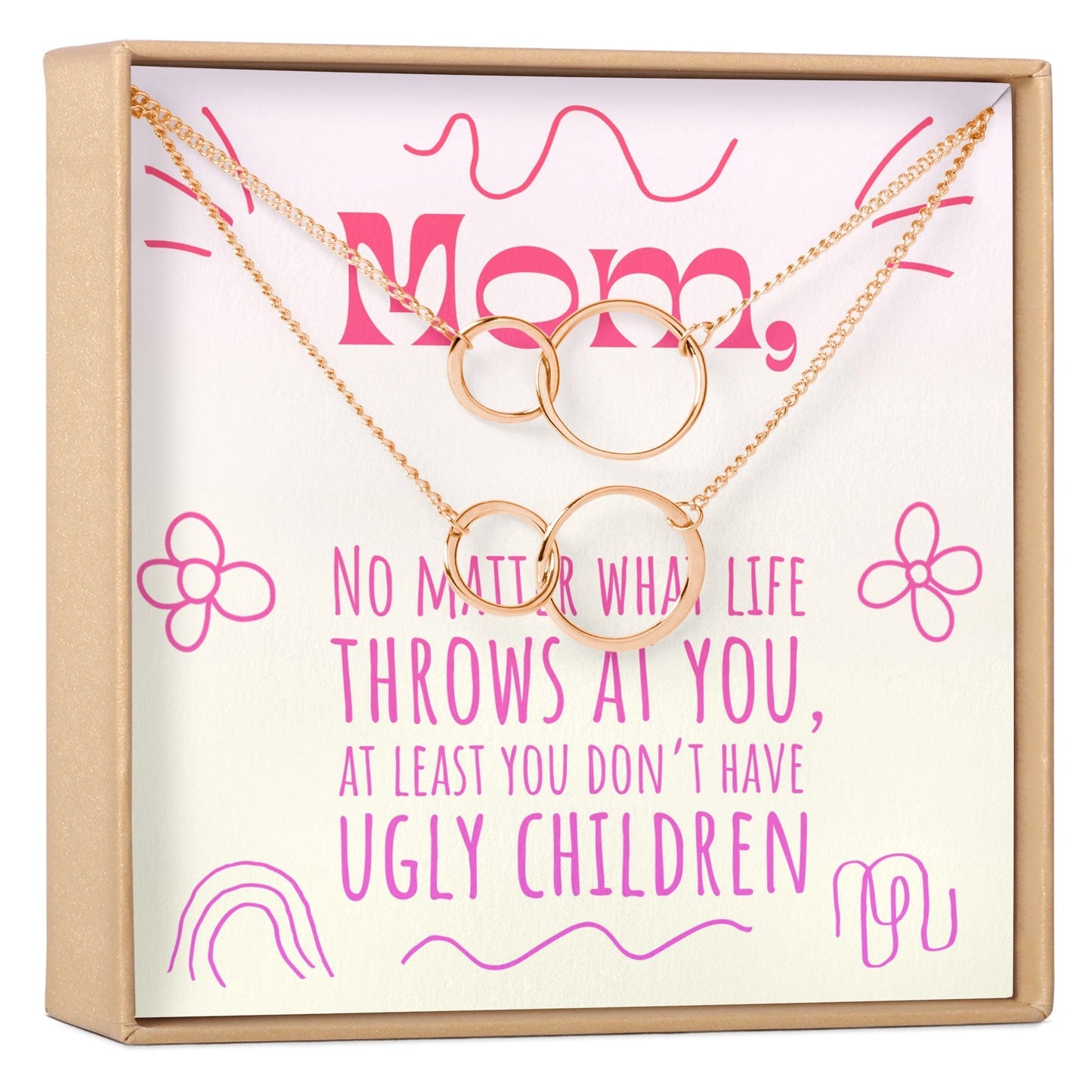 Funny Mom Necklace, Multiple Styles