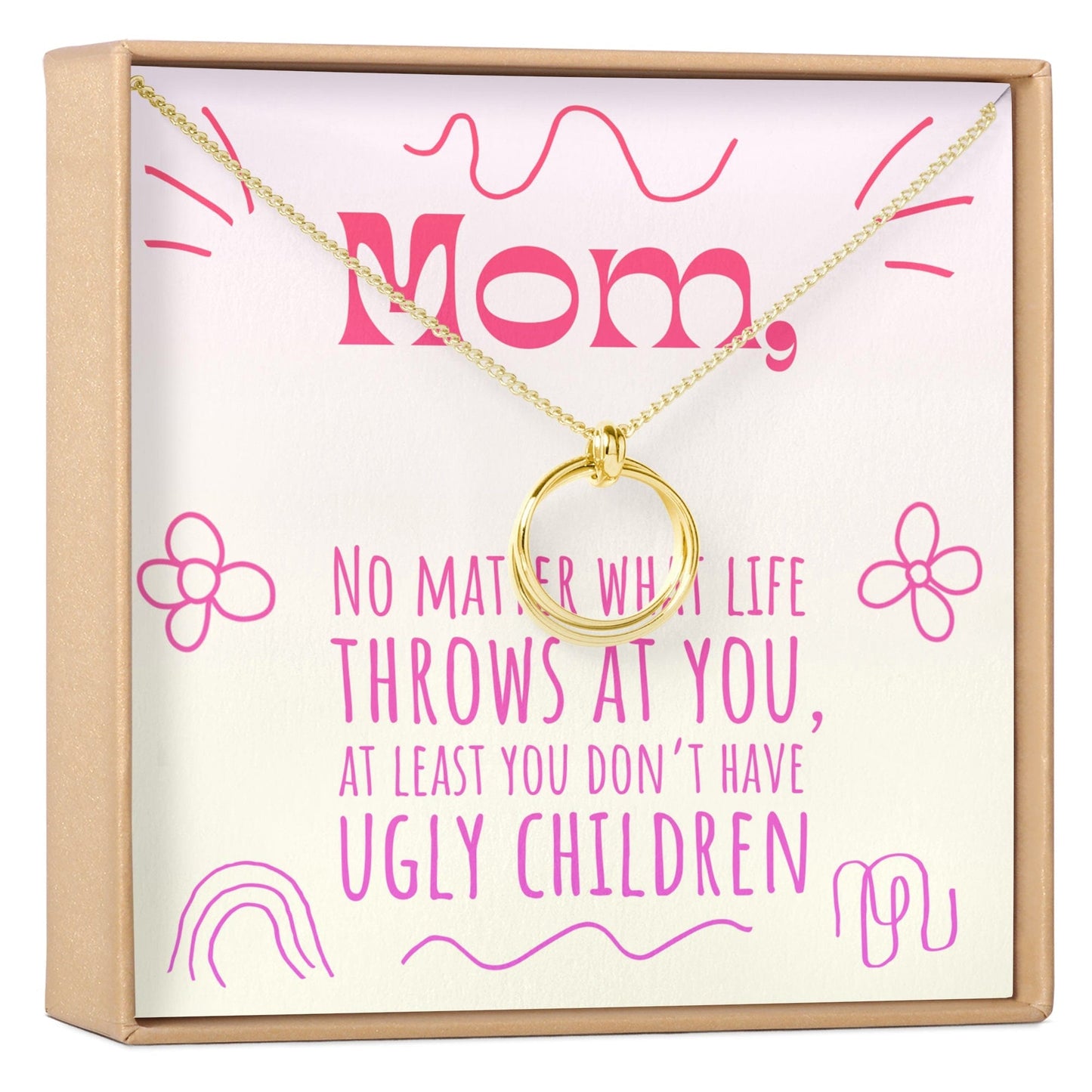Funny Mom Necklace, Multiple Styles