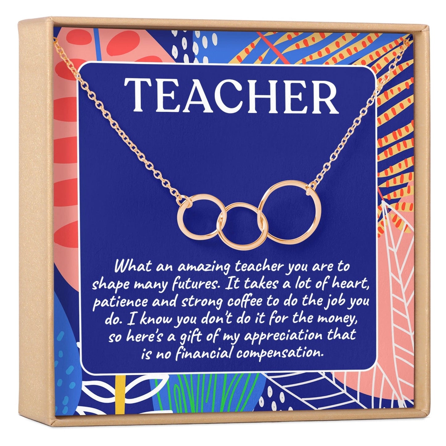 Funny Teacher Necklace, Multiple Styles Jewelry