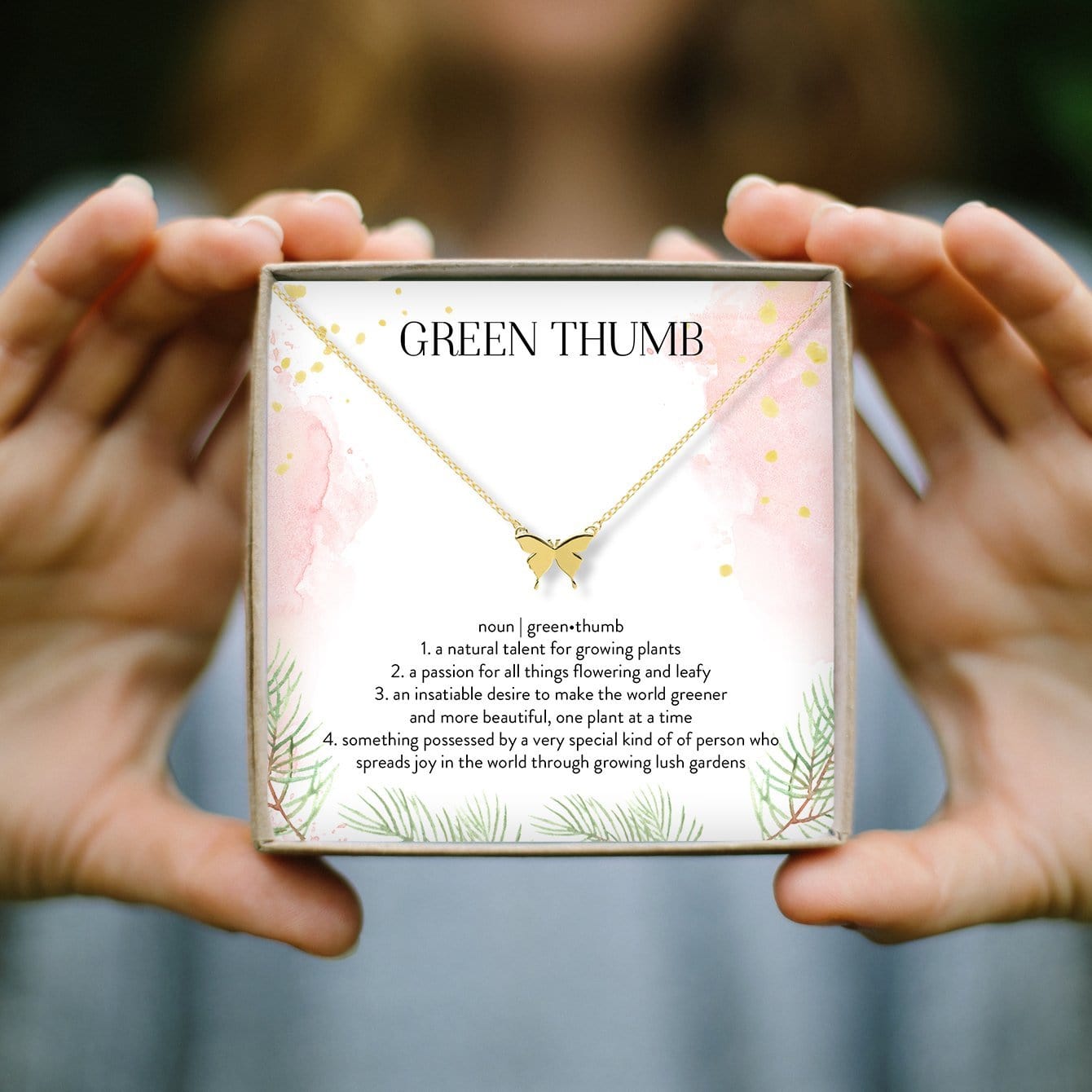 Gift for Gardener Necklace