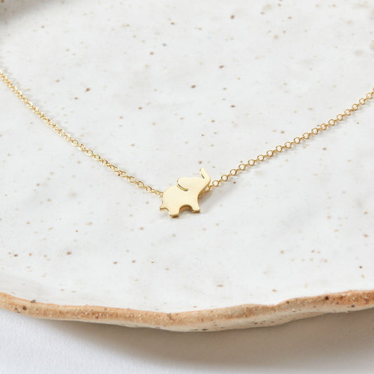 Goddaughter Elephant Necklace