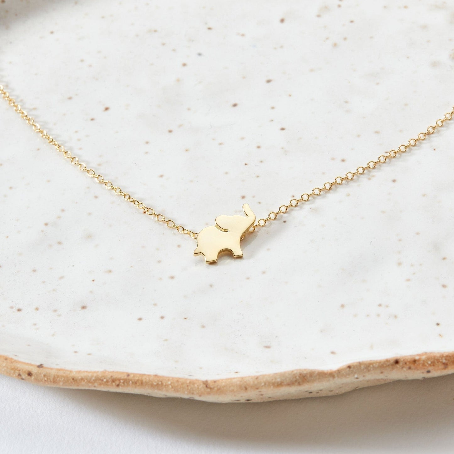 Goddaughter Elephant Necklace