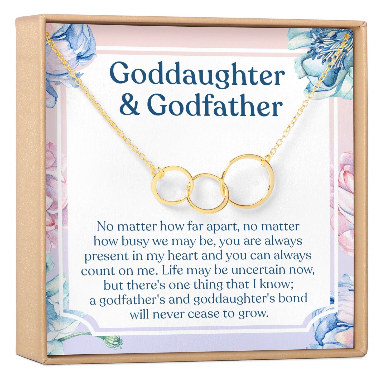 Goddaughter & Godfather Necklace, Multiple Styles Necklace