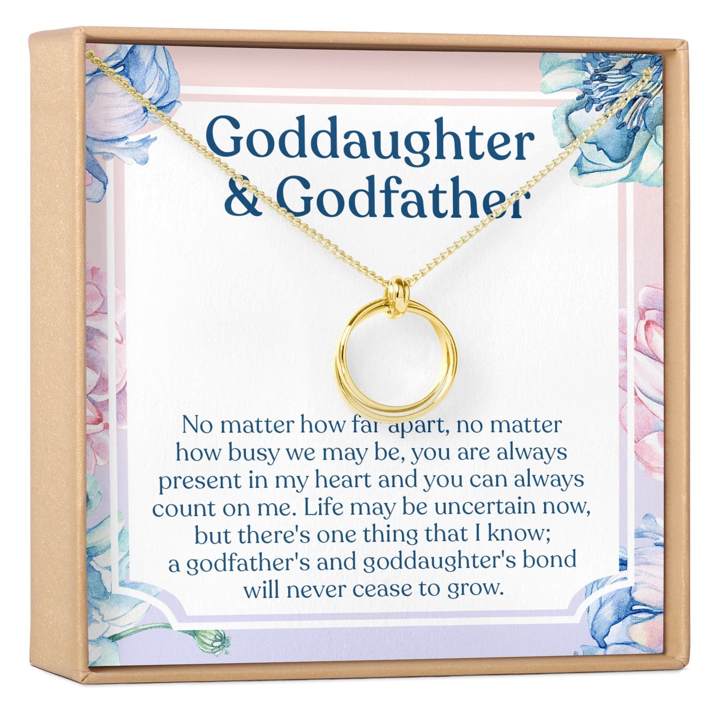 Goddaughter & Godfather Necklace, Multiple Styles Necklace