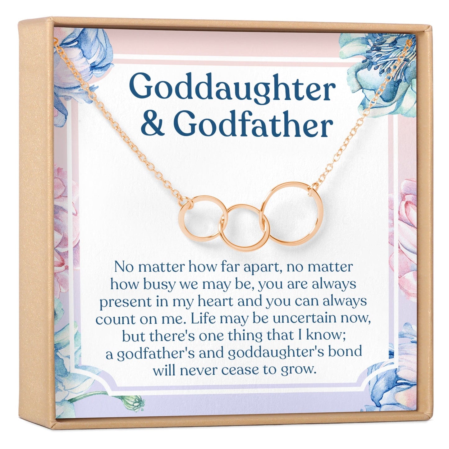 Goddaughter & Godfather Necklace, Multiple Styles Necklace