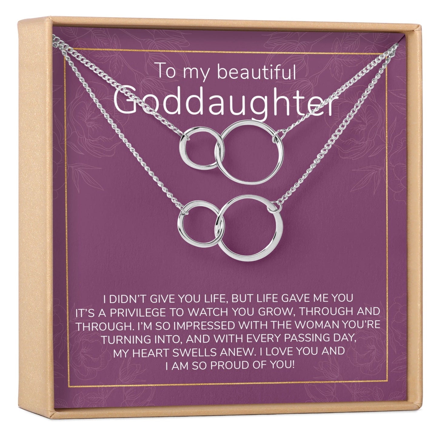 Goddaughter Necklace, Multiple Styles