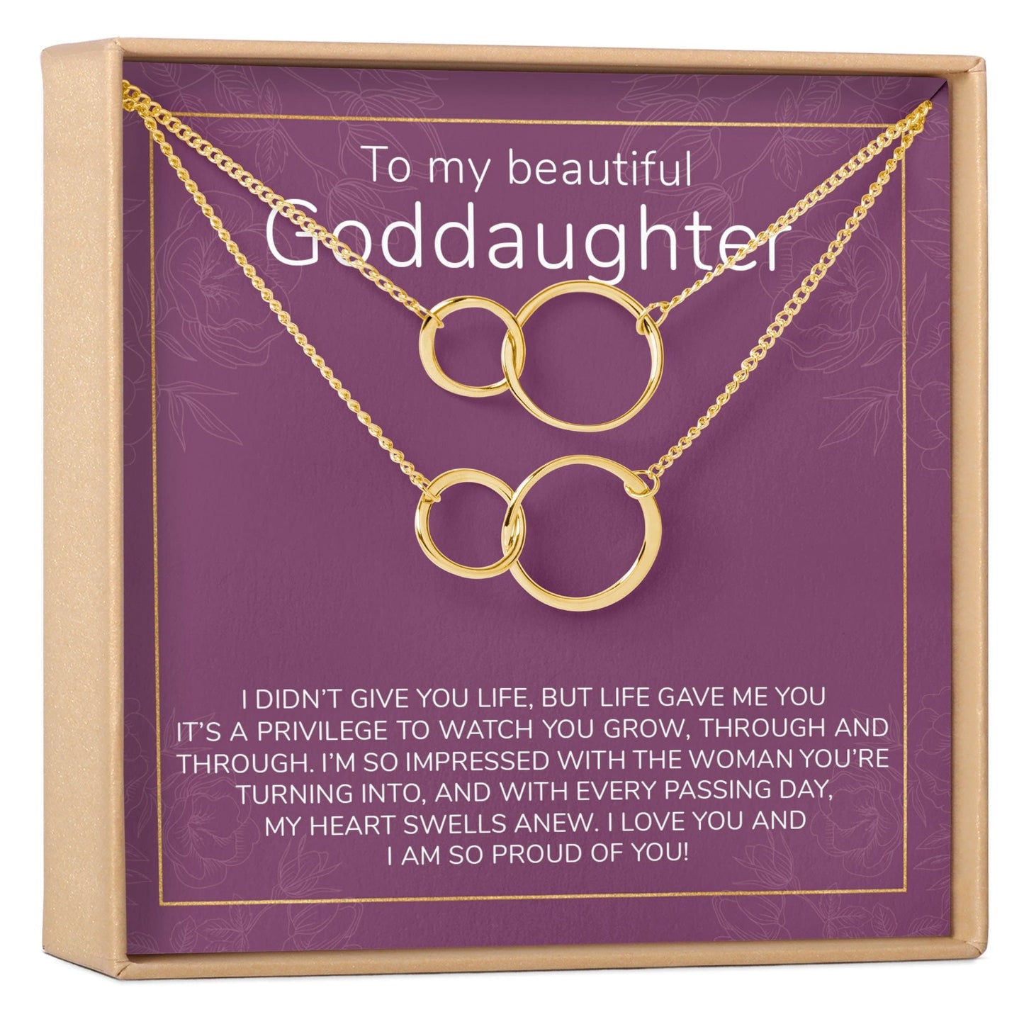 Goddaughter Necklace, Multiple Styles