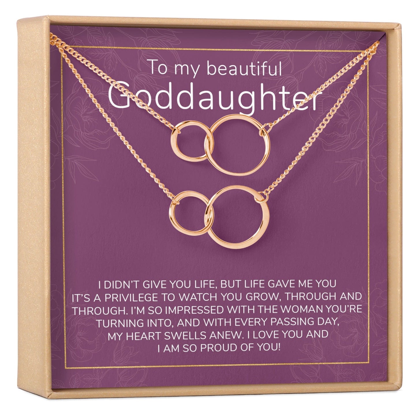 Goddaughter Necklace, Multiple Styles