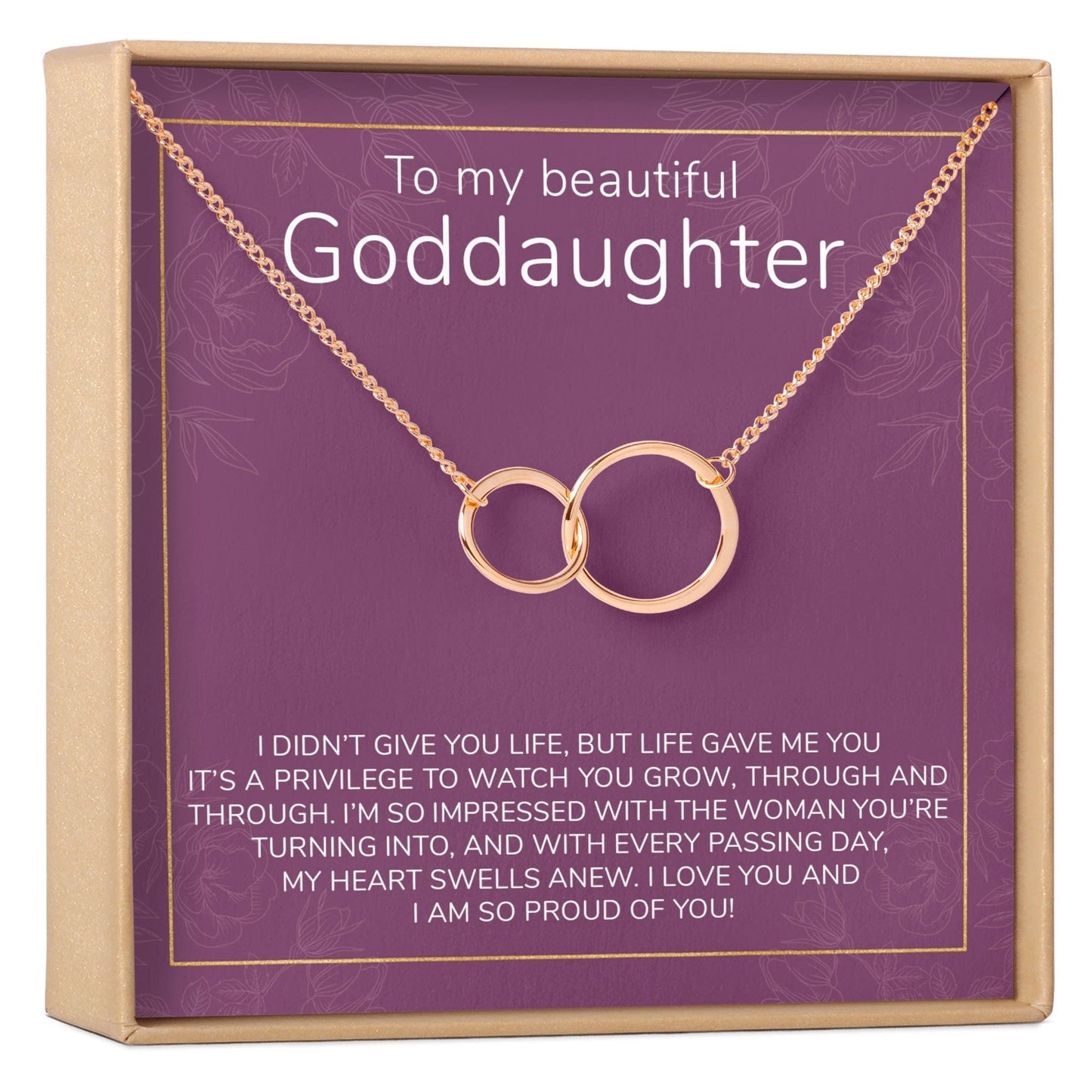Goddaughter Necklace, Multiple Styles
